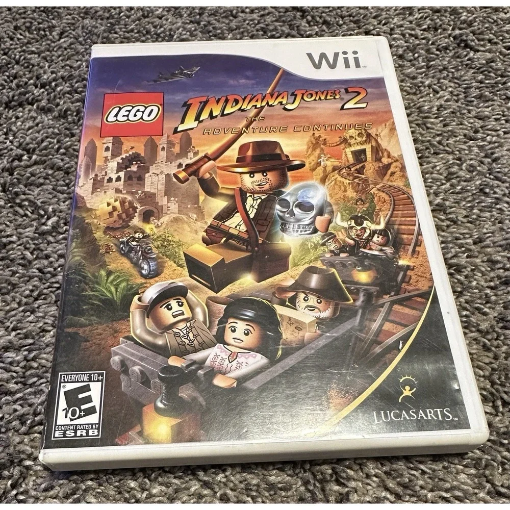 LEGO Indiana Jones 2 The Adventure Continues Nintendo Wii